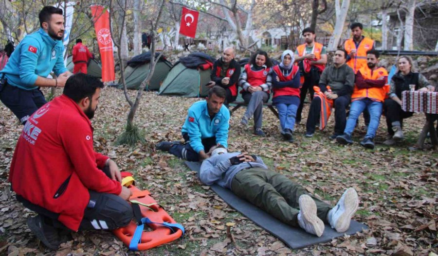 Kayseri’de Umke Ekipleri Muhtemel Afet Ve Kazalara Hazırlanıyor