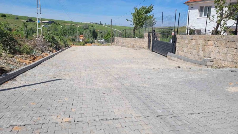 Kırsala 10 Ayda 123 Milyon Tl’lik Kilit Beton Parke