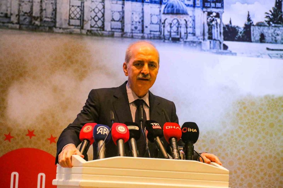 Kurtulmuş: "insanların Evlerini Başlarına Yıktıkları Bir Ortamda Yaşıyoruz"