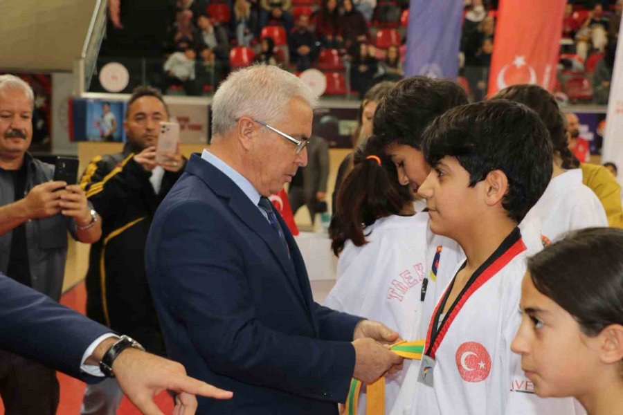 Kayseri Taekwondo Sporcuları Kuşak Atladı