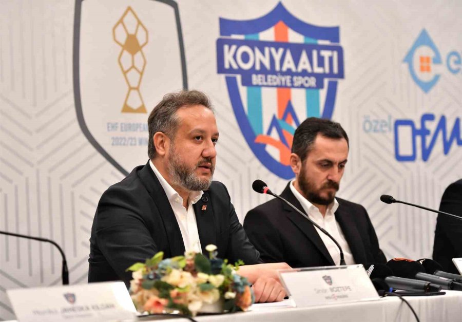 Antalyaspor Başkanı Boztepe: “avrupa Şampiyonu Konyaaltı Kadın Hentbol Takımı’nı Gururla Kıskanıyorum”