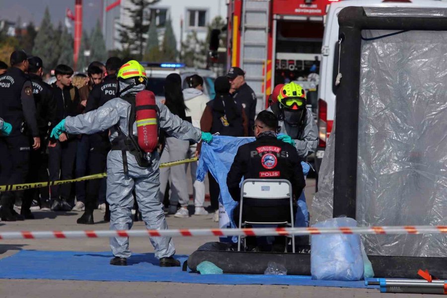 Kayseri’de Gerçeğini Aratmayan "kbrn" Tatbikatı