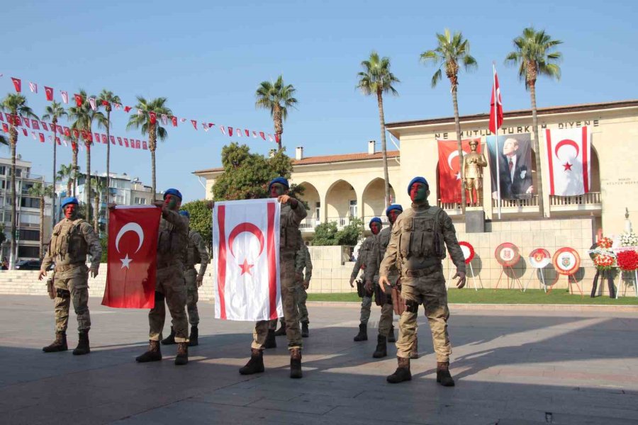 Kktc’nin Kuruluşunun 40. Yıl Dönümü Mersin’de De Törenle Kutlandı