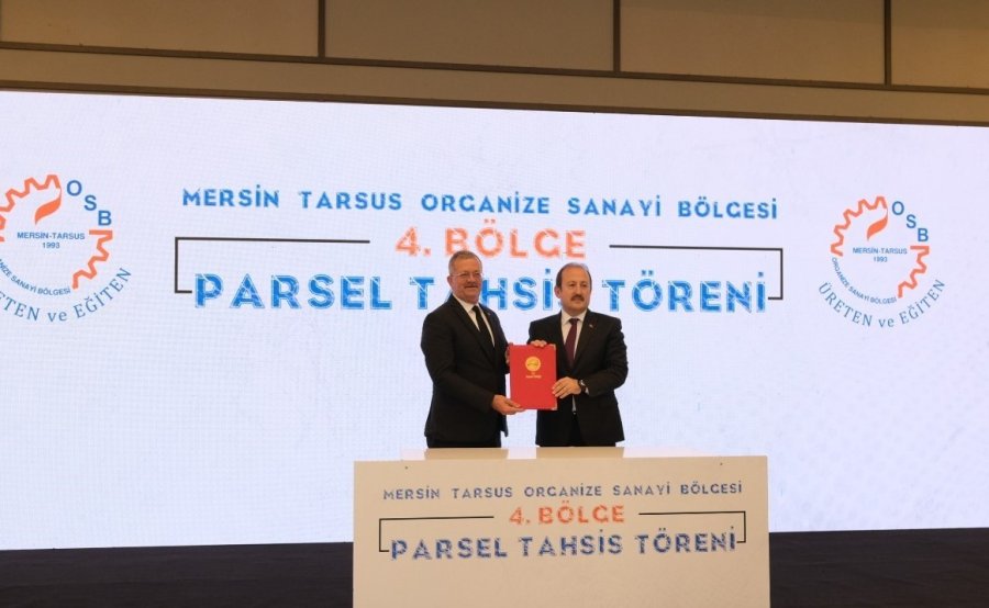 Mtosb 4. Bölge Parsel Tahsisleri Törenle Yapıldı