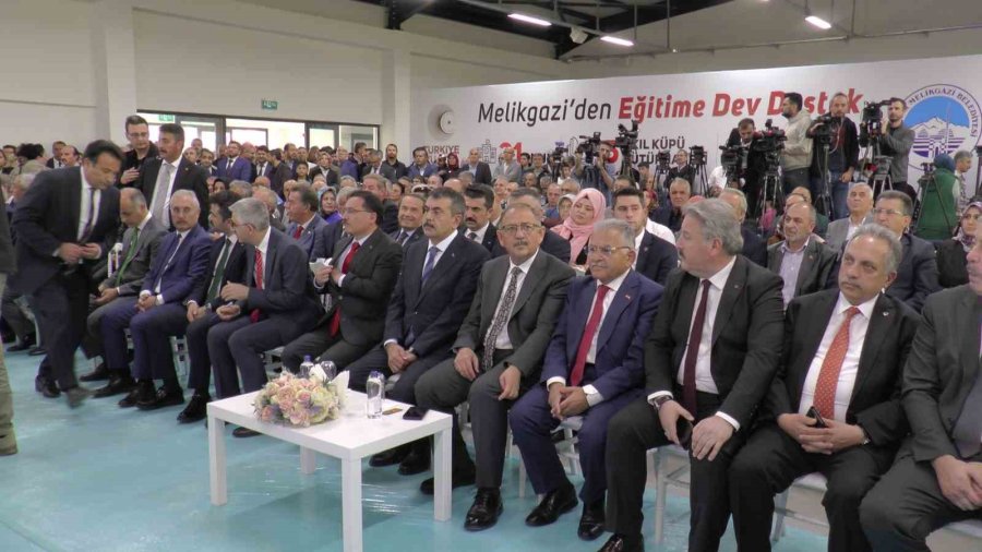 Melikgazi’de İki Bakanlı Açılış