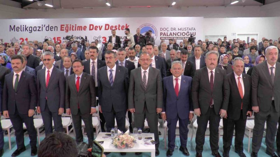 Melikgazi’de İki Bakanlı Açılış