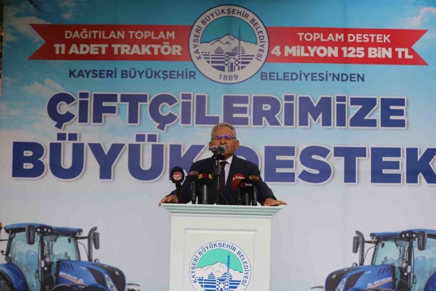 Büyükşehir’den Tarım Ve Hayvancılığa 5 Yılda Yaklaşık 500 Milyon Tl’lik Yatırım