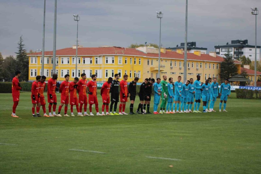 Kayserispor İle Sivasspor Hazırlık Maçında Yenişemedi