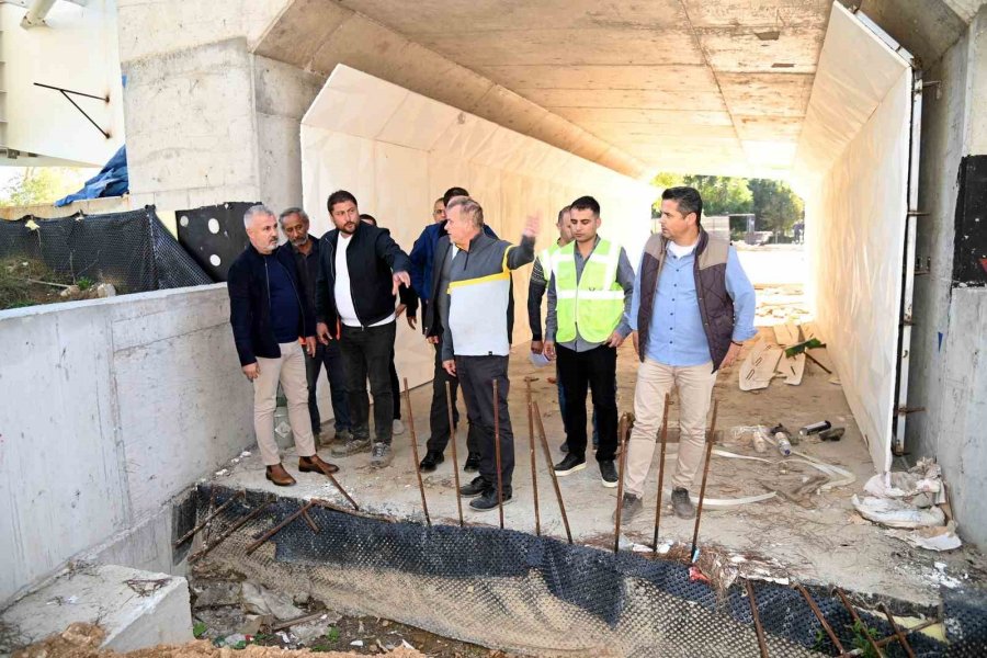 Başkan Sözen Projeleri Yerinde İnceledi