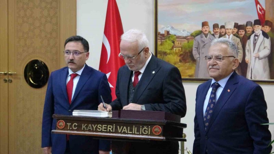 Elitaş’tan Kayseri Valiliği’ne Ziyaret