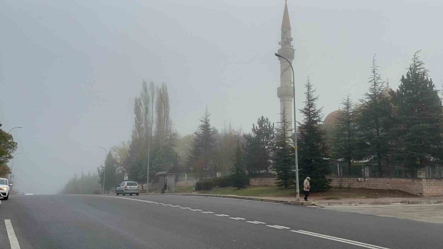 Eskişehir’de Sis Manzaraları Mest Etti