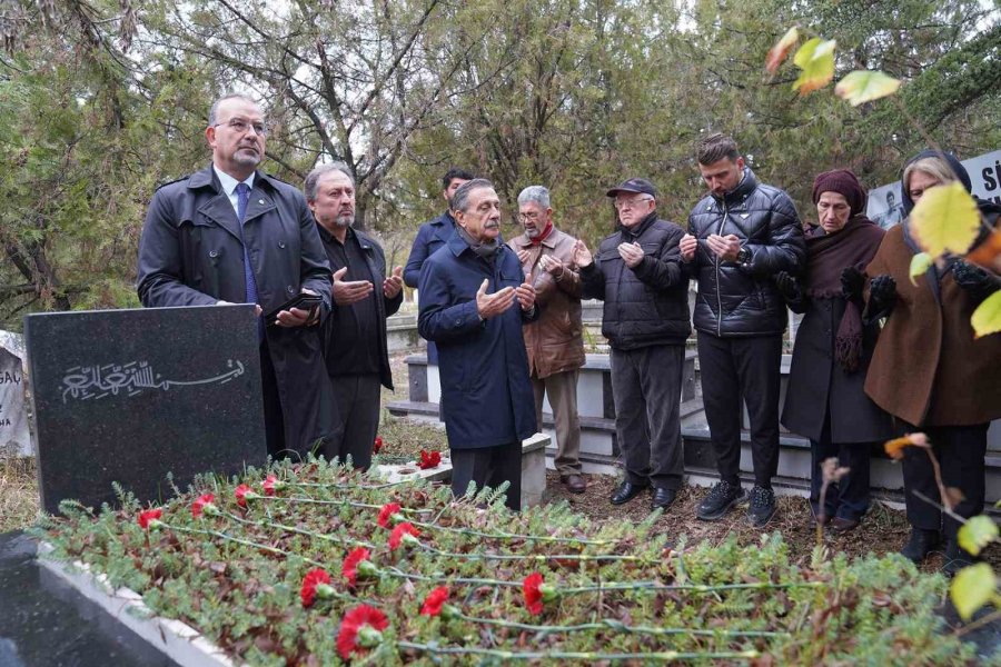 Sinan Alağaç Kabri Başında Anıldı