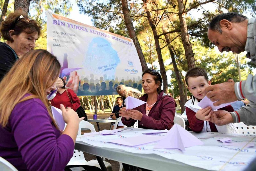 Kadınlar Şiddete Karşı 1000 Turna Altında Buluşacak