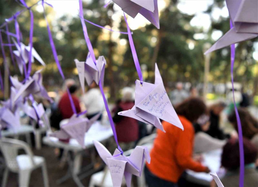 Kadınlar Şiddete Karşı 1000 Turna Altında Buluşacak