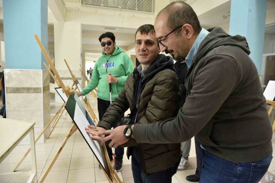 Neü’de Görme Engelli Öğrenciler İçin Dokunsal Sanat Sergisi