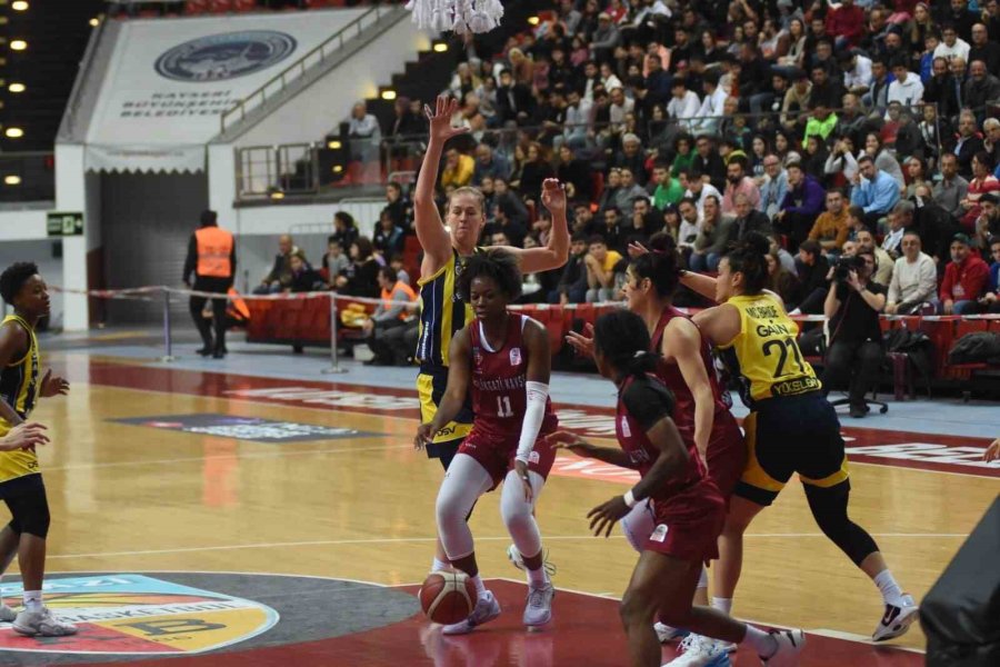 Kadınlar Basketbol Süper Ligi: Melikgazi Kayseri Basketbol: 68 - Fenerbahçe: 84