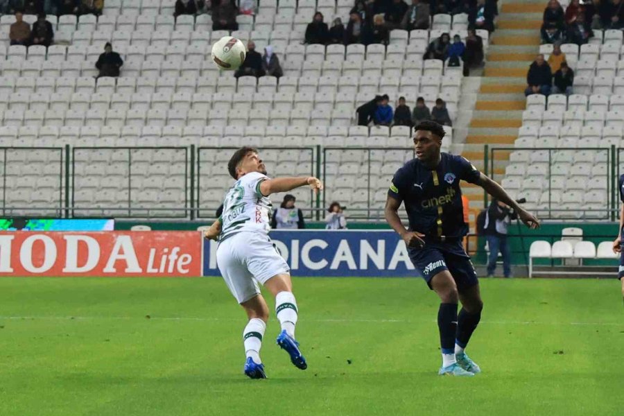 Trendyol Süper Lig Konyaspor: 0 Kasımpaşa: 0 (ilk Yarı)