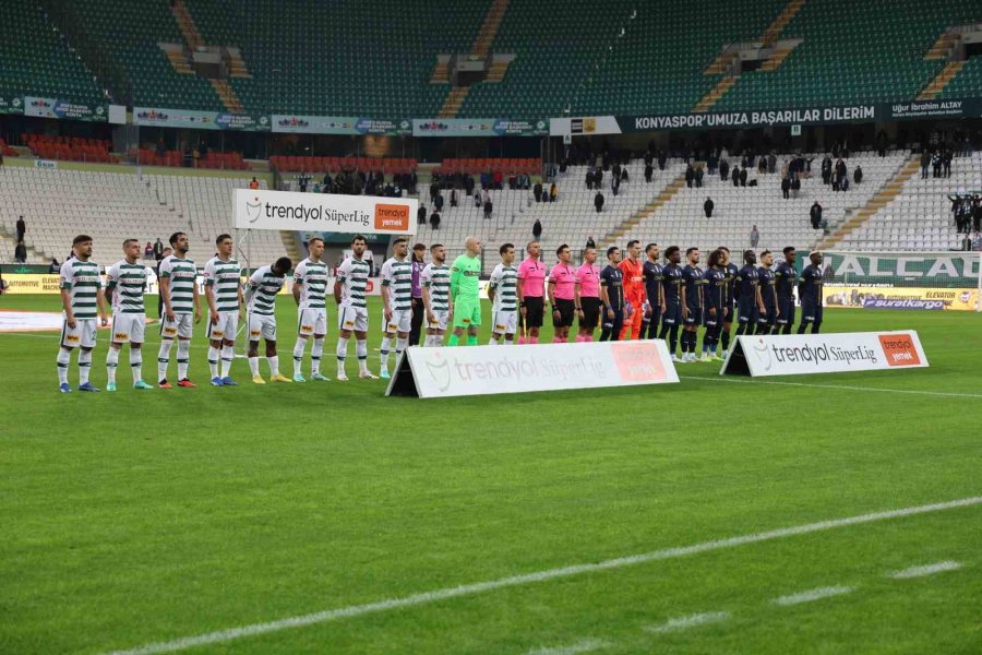 Trendyol Süper Lig Konyaspor: 0 Kasımpaşa: 0 (ilk Yarı)