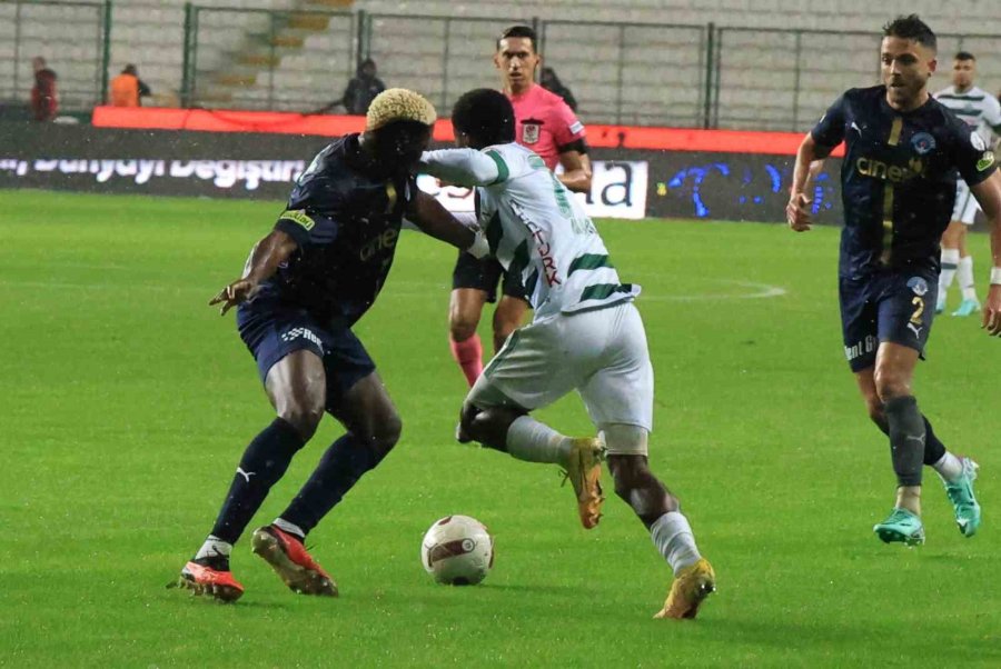 Trendyol Süper Lig: Konyaspor: 2 - Kasımpaşa: 0 (maç Sonucu)