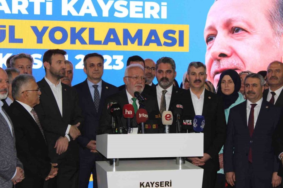 Ak Parti Genel Başkanvekili Elitaş: “ak Parti Oylarını Patlatacağız”