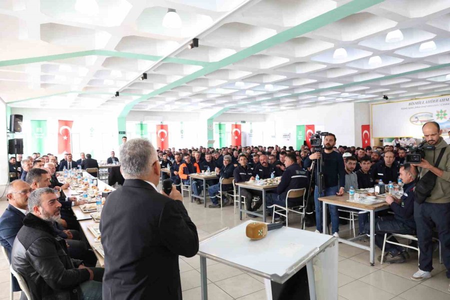 Elitaş Ve Büyükkılıç Şeker Fabrikası Çalışanları İle Bir Araya Geldi