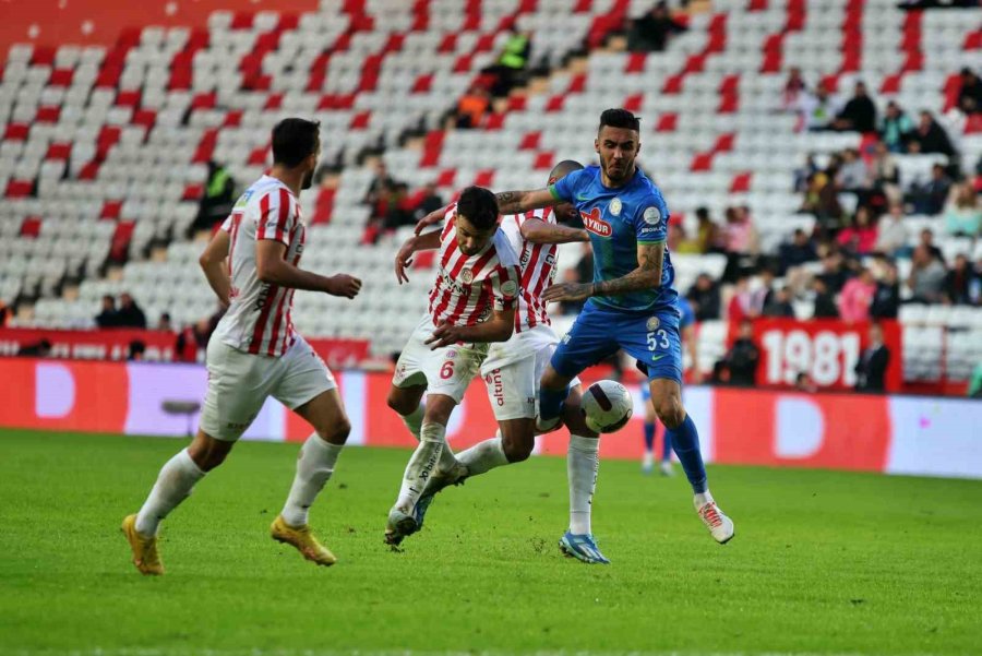 Trendyol Süper Lig: Antalyaspor: 0 - Çaykur Rizespor: 0 (maç Sonucu)