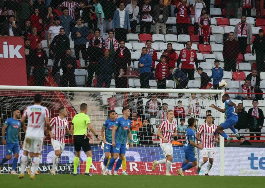 Trendyol Süper Lig: Antalyaspor: 0 - Çaykur Rizespor: 0 (maç Sonucu)