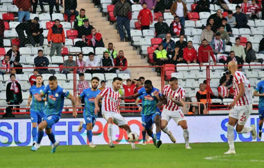 Trendyol Süper Lig: Antalyaspor: 0 - Çaykur Rizespor: 0 (maç Sonucu)