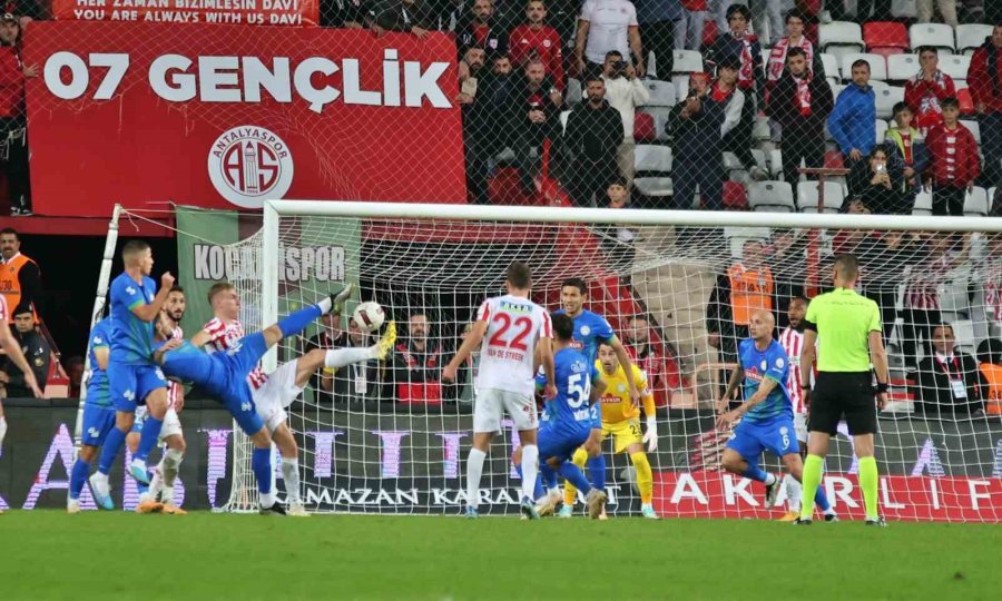 Trendyol Süper Lig: Antalyaspor: 0 - Çaykur Rizespor: 0 (maç Sonucu)