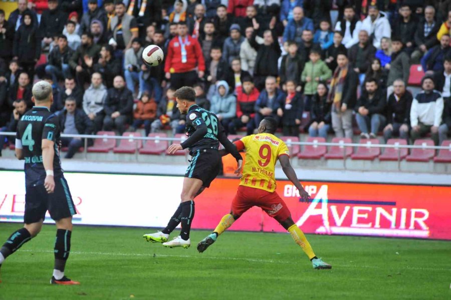 Trendyol Süper Lig: Kayserispor: 1 - Adana Demirspor: 1 (maç Sonucu)