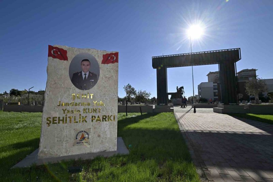 Muratpaşa’da Şehitlik Parkı Açılıyor