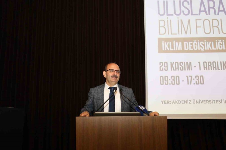 Akdeniz Üniversitesi’nde Uluslararası Antalya Bilim Forumu Başladı