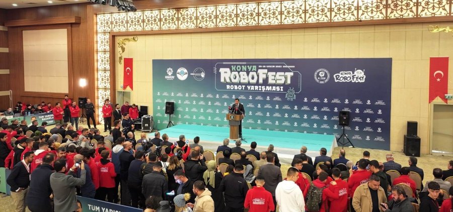 Konya Robofest Robot Yarışması Başladı