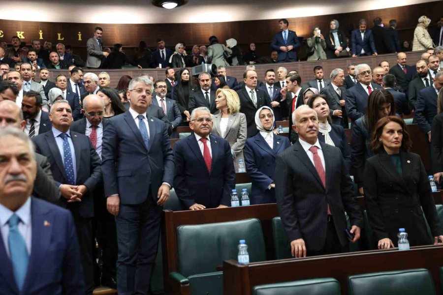 Başkan Büyükkılıç, Cumhurbaşkanı Erdoğan İle Görüştü, Ak Parti Grup Toplantısı’na Katıldı