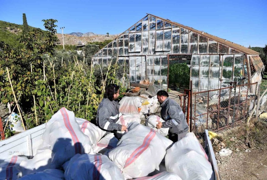 Bitki Atıkları Vatandaşlar Ve Çiftçilere Yakıt Olarak Dönecek