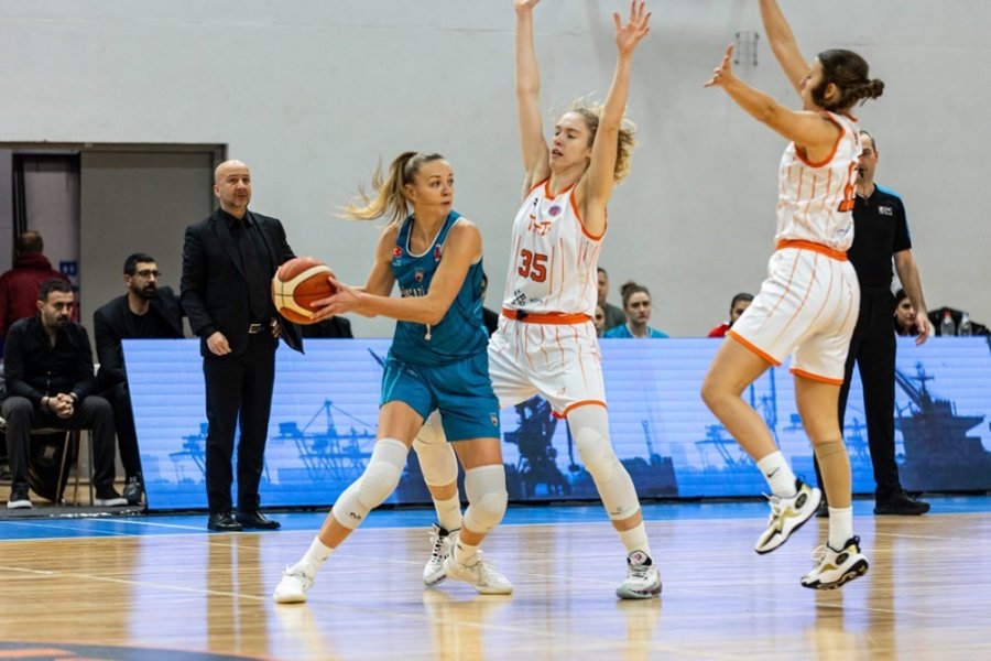 Eurocup Women F Grubu: Ttt Riga: 71 - Melikgazi Kayseri Basketbol: 69