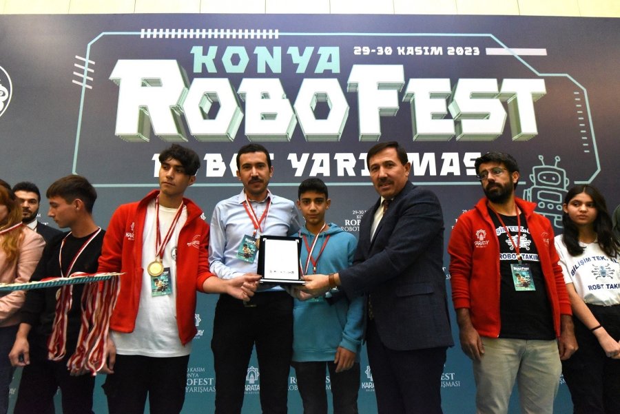 Konya Robofest Robot Yarışması Sona Erdi