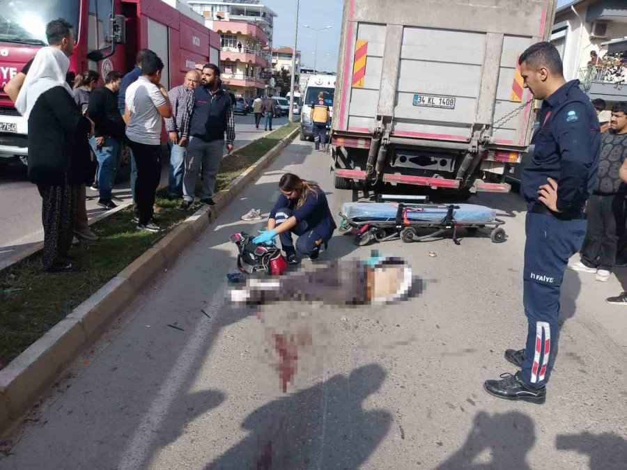 Motosikletleri İle Gezmeye Çıkan Gencin Feci Sonu: 1 Ölü, 1 Yaralı