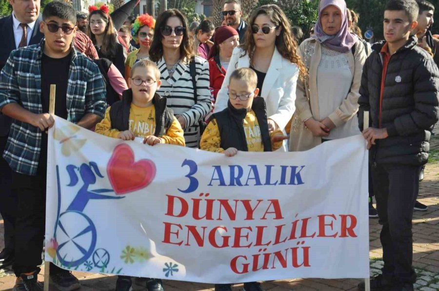 Gazipaşa’da Engelli Bireyler İçin Yürdüler