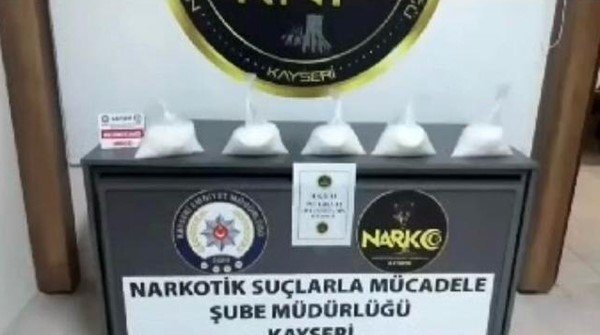 Kayseri’ye Uyuşturucuyu Sokamadılar