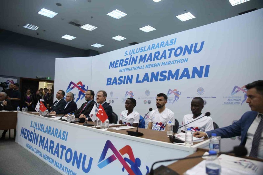 5. Uluslararası Mersin Maratonu’nun Lansman Toplantısı Yapıldı