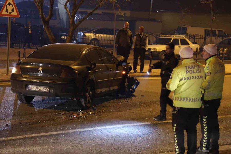 Konya’da Kaza Yapan Otomobilin Çalındığı Ortaya Çıktı