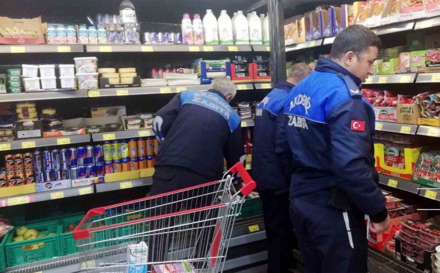 Akdeniz Belediyesi Zabıtasından Fiyat, Etiket Ve Gramaj Denetimi