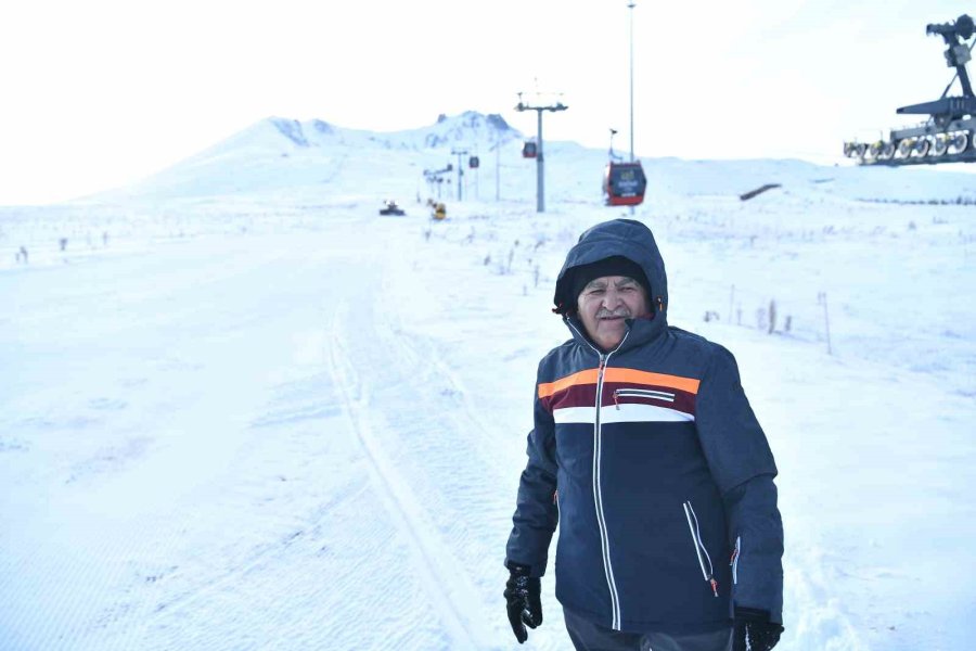 Büyükşehir’in Erciyes Kayak Merkezi, İngiltere Basınına Konu Oldu