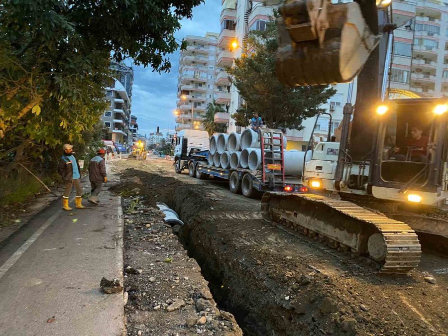 Alanya’da Drenaj Çalışması