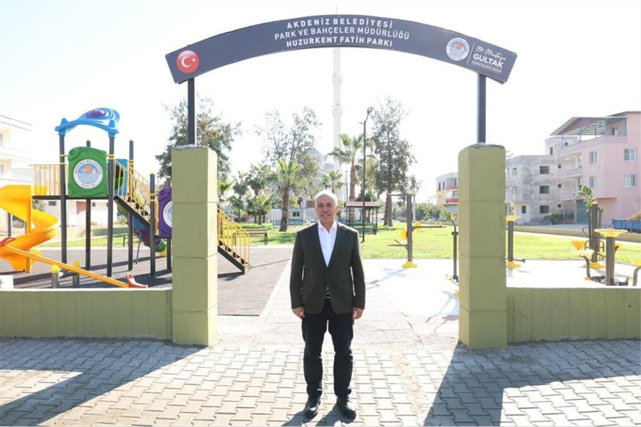 Huzurkent’te Fatih Park Yenilenerek Modern Hale Getirildi