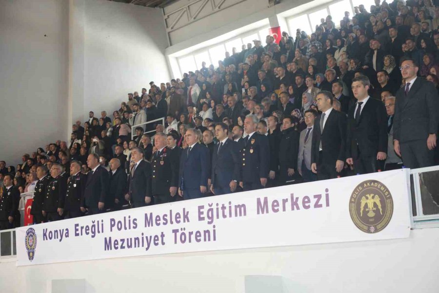 Ereğli Pomem’de 144 Polis Adayı Mezun Oldu