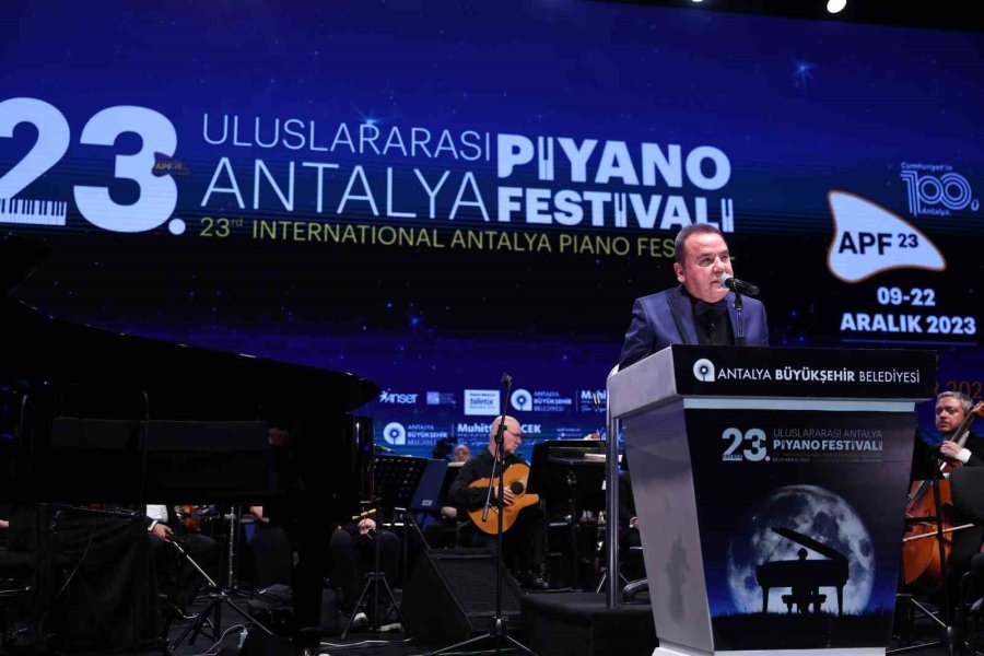 Antalya Piyano Festivali’ne Muhteşem Açılış