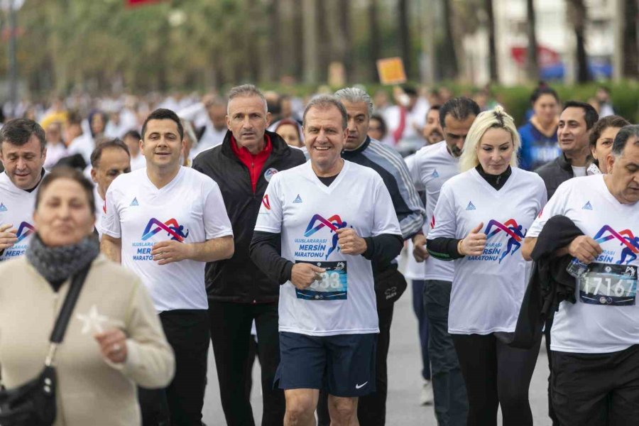 5. Uluslararası Mersin Maratonu Koşuldu