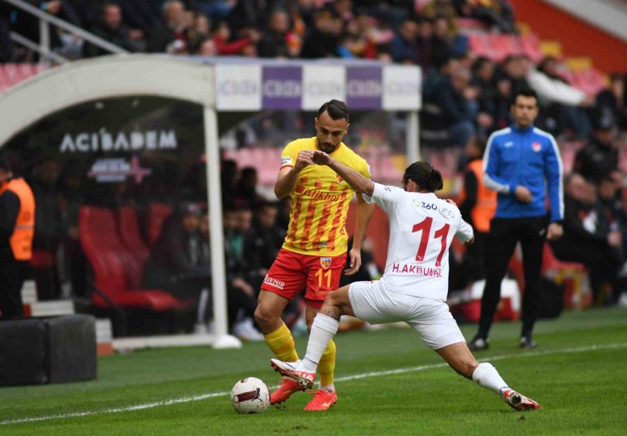 Trendyol Süper Lig: Kayserispor: 0 - Pendikspor: 0 (ilk Yarı)